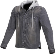 Macna Westcoast Denim Motorblouse grijs