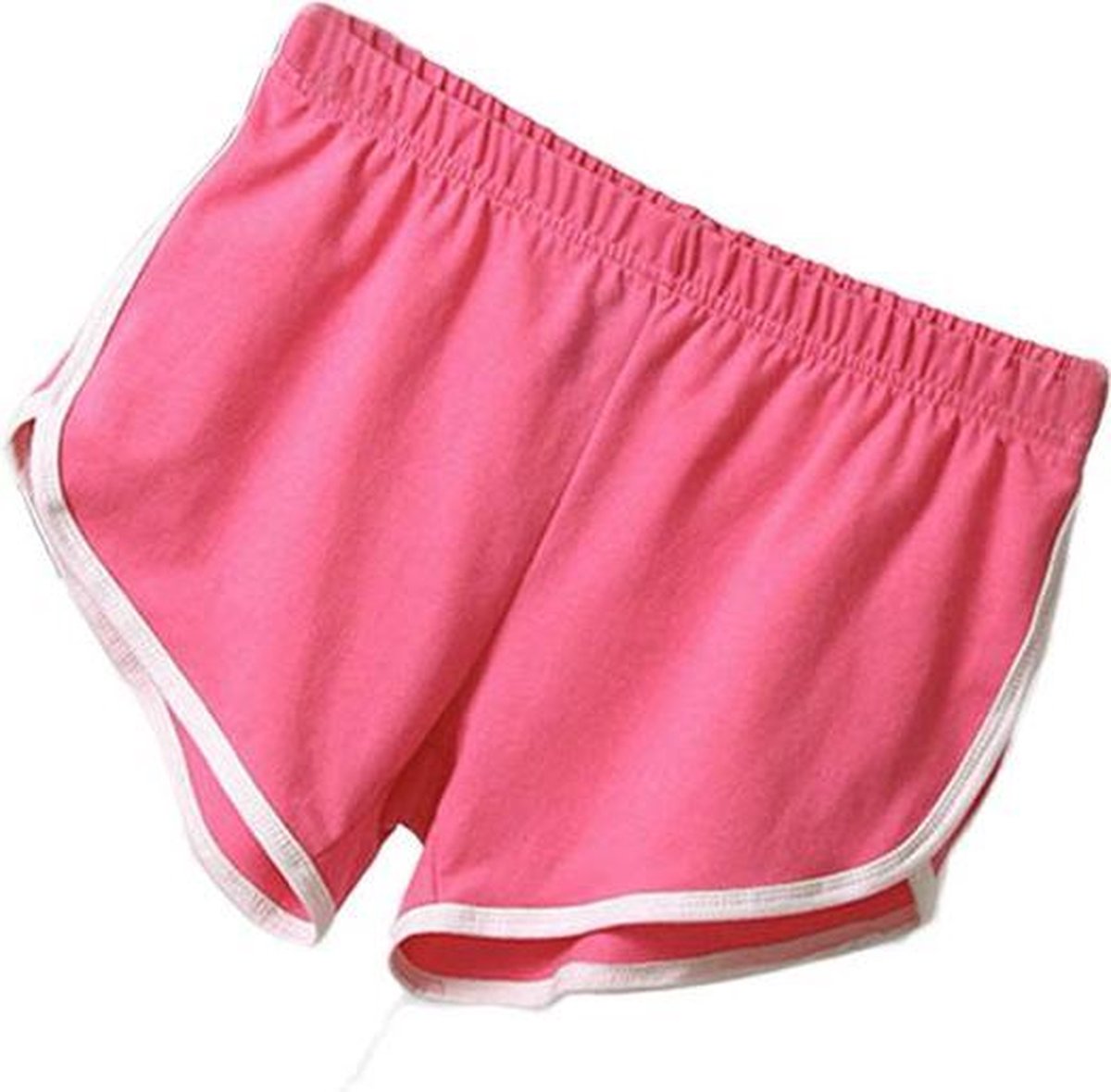 Stijlvolle Dames Sport Broekje / Short | Hardloop / Fitness Broek | Roze - M