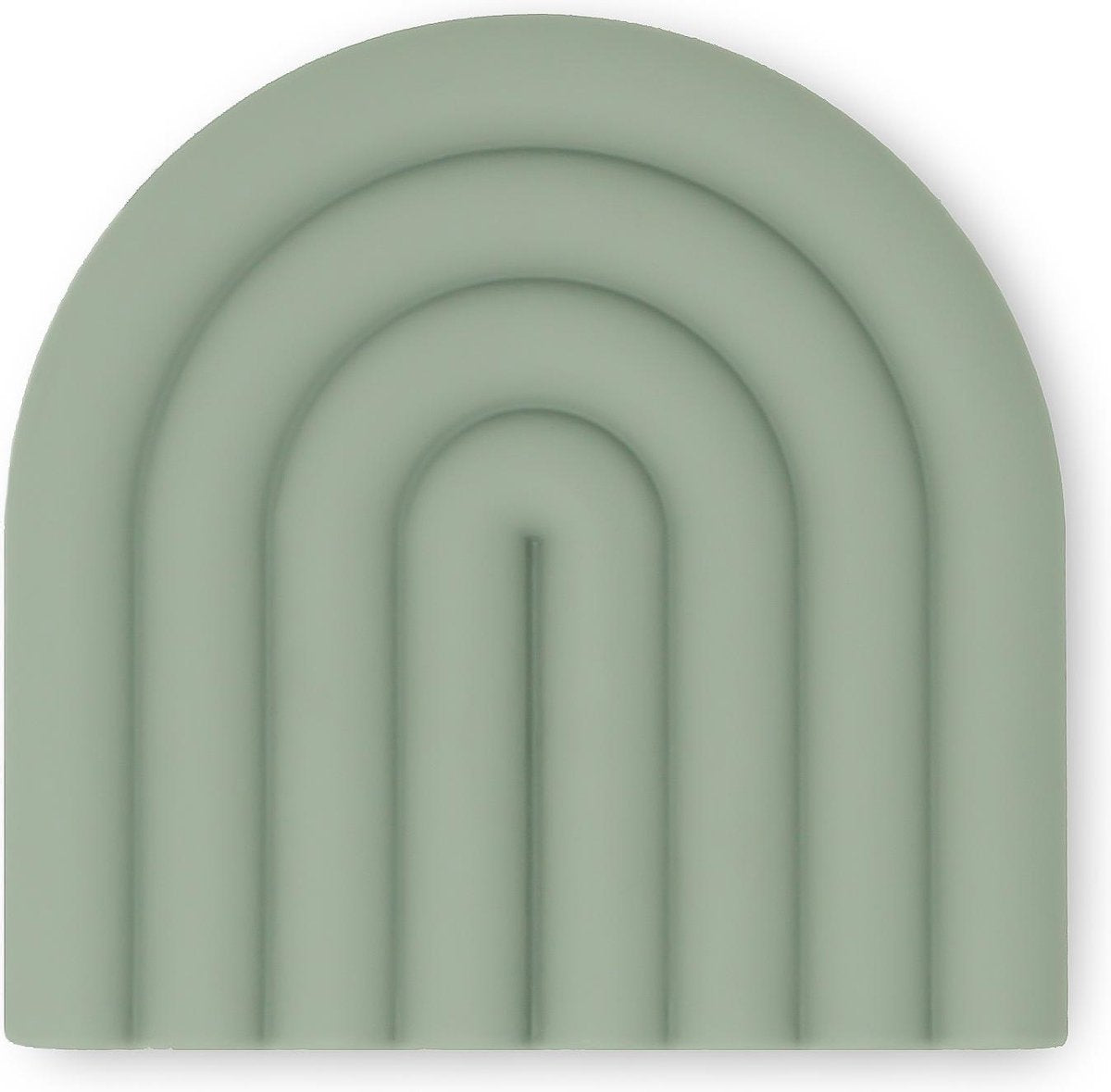 Bijtring Regenboog  - Cambridge Blue - Mushie