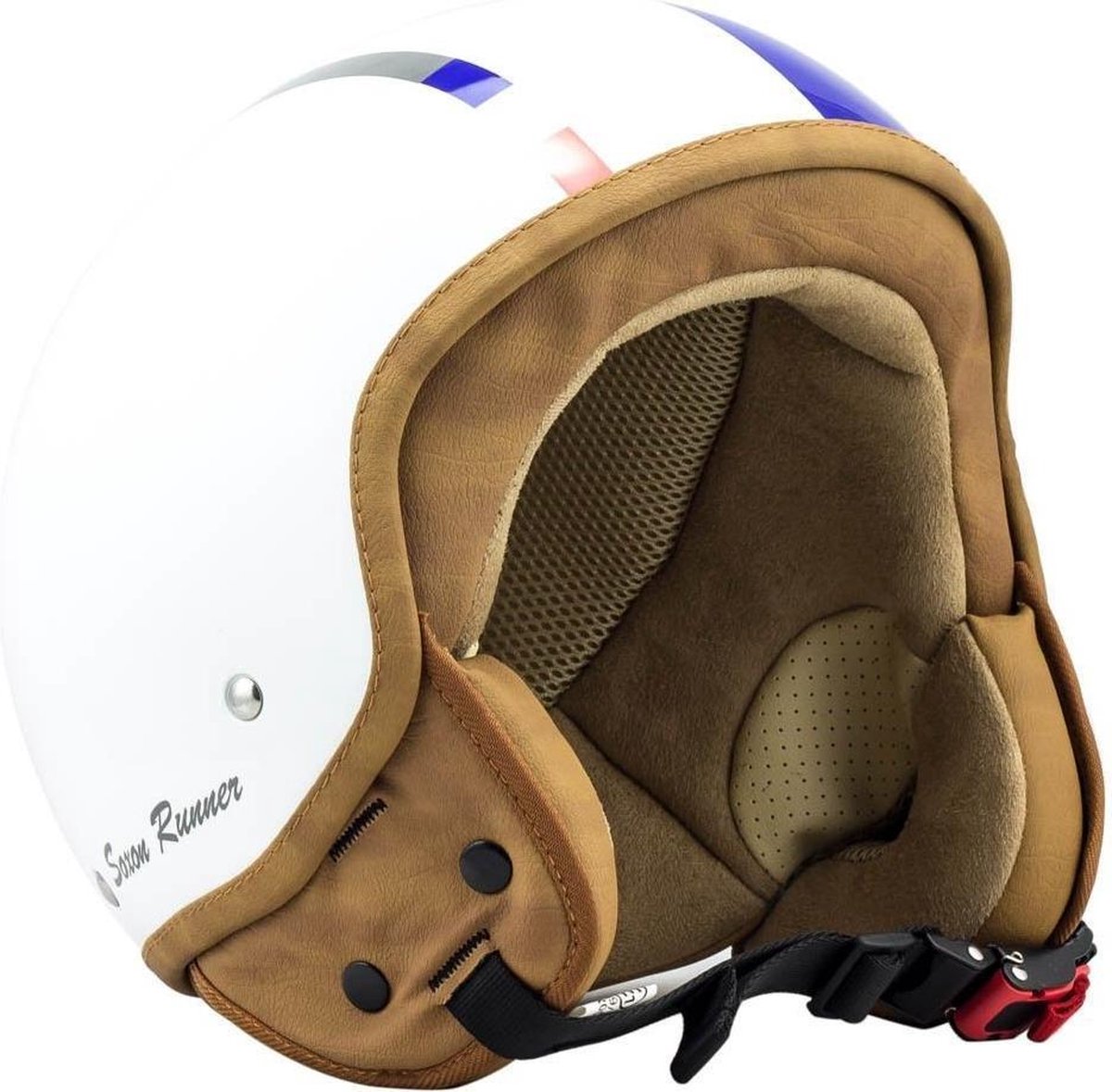 SOXON SP-302 Snow Runner Jet Helm motor en snorfiets ECE