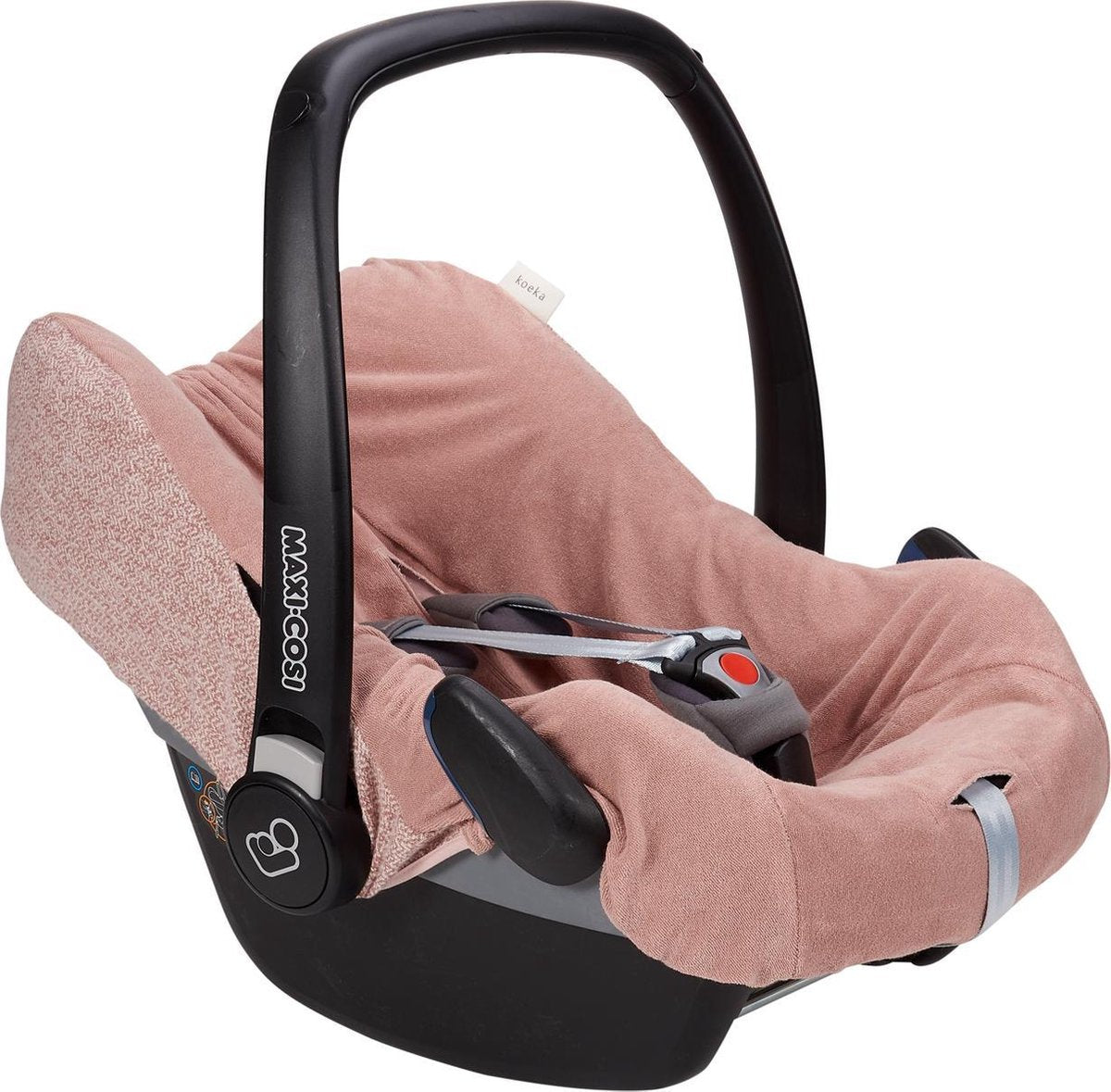 Koeka Autostoelhoes Vigo 0+ (3/5 punts) - old pink