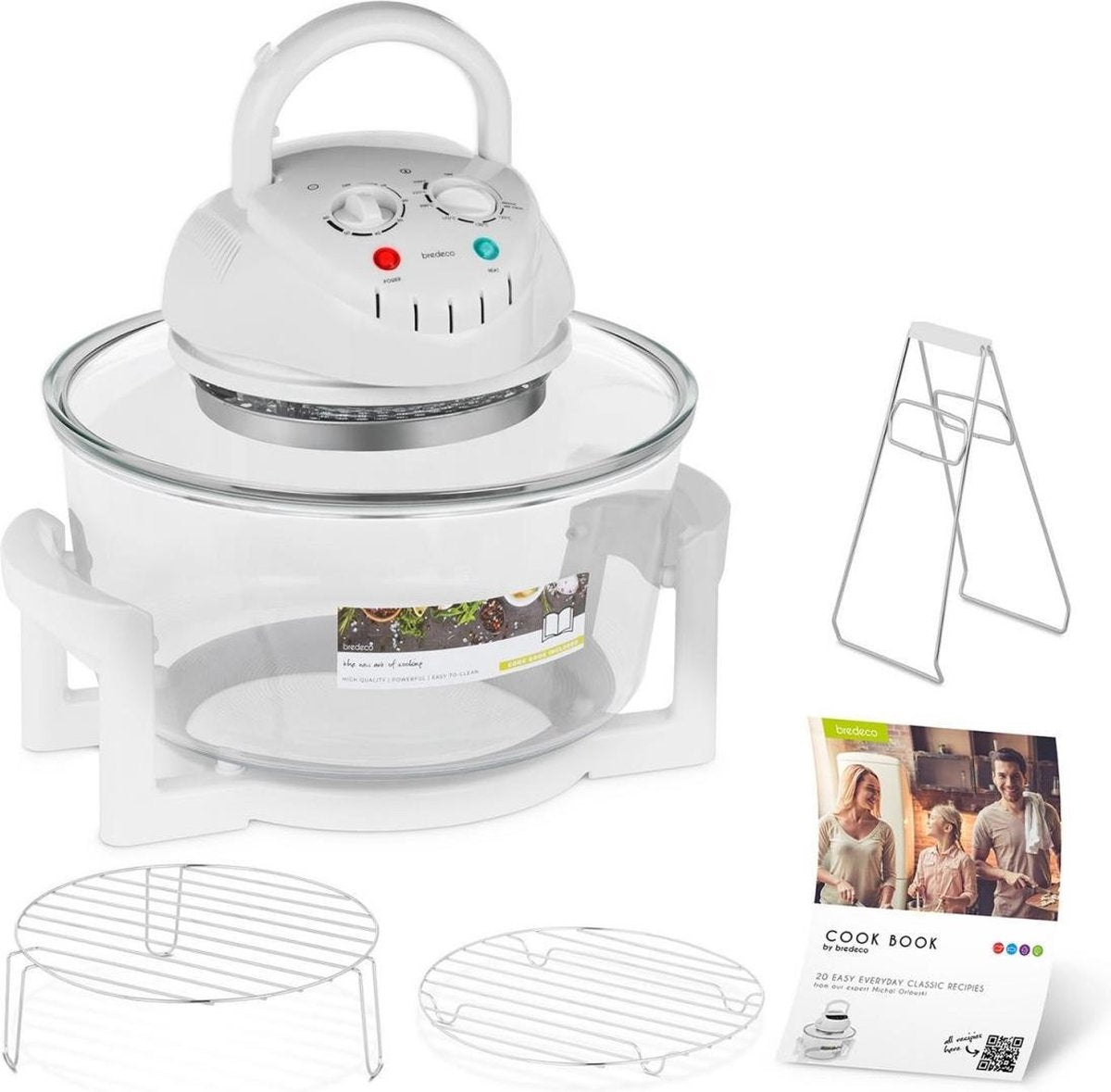 Bredeco Halogeenoven met extensiering - 250 °C - 60 min