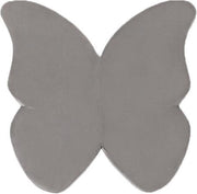 Misioo Speelmat - Vlinder - Velvet Grijs - Speelmat baby - Speelmat foam - Luxe speelmat - luxe speelmat peuter