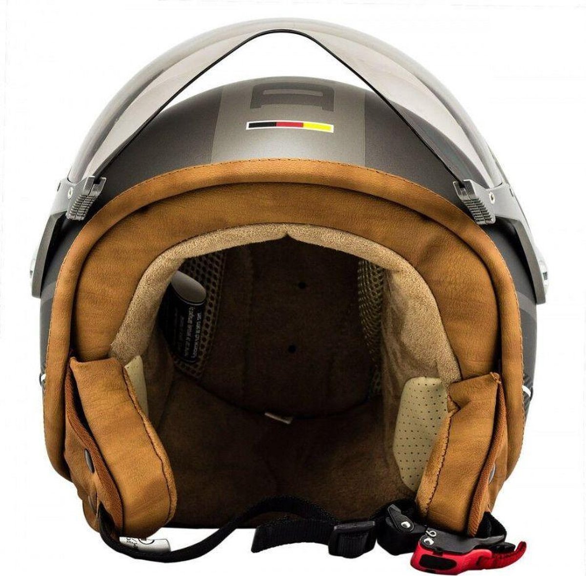 SOXON SP-326 PLUS Titanium XS 53-54cm hoofdomtrek