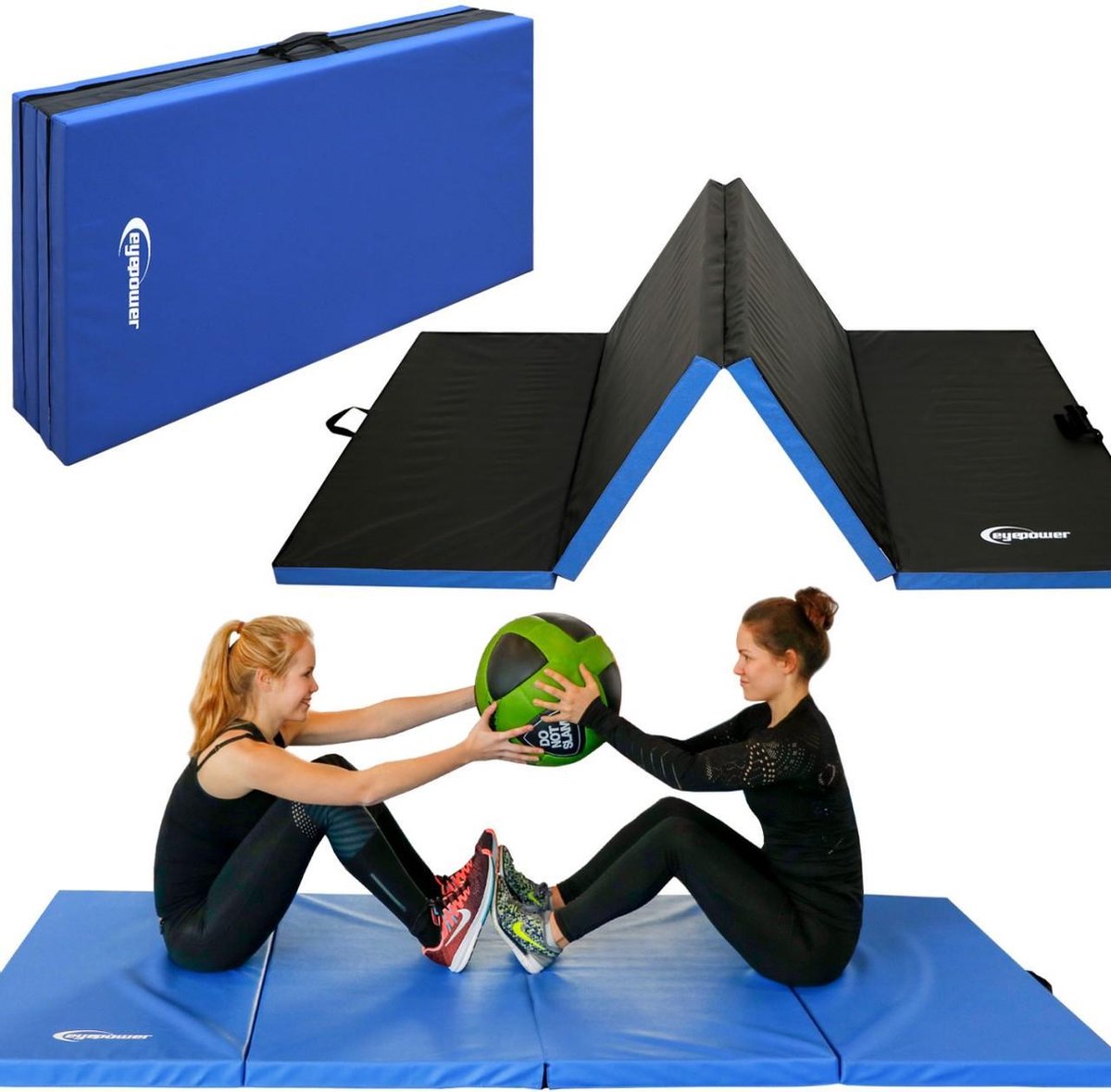 Opvouwbare zachte vloermat rg20 dikke vloer gymnastiekmat sport mat draagbare xl mat