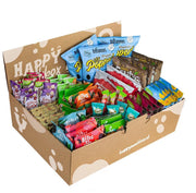 Happy Snackbox 80stk - Verantwoorde tussendoortjes - Snackpakket - Snoeppakket - Cadeau