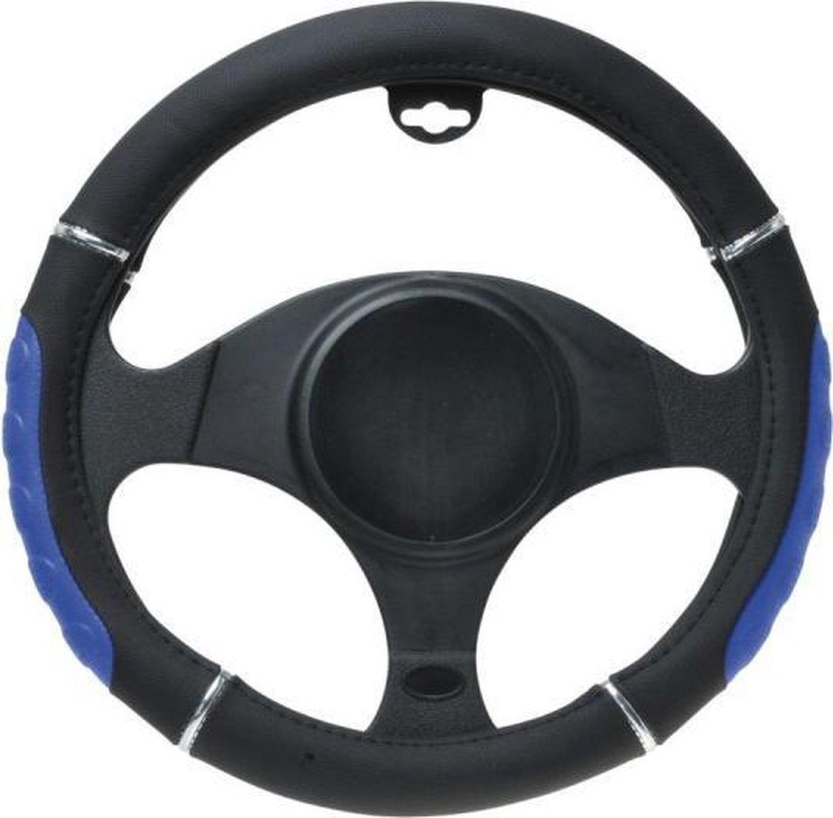 Stuurhoes zwart en blauw 37-39cm