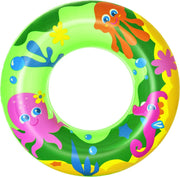 Groene zeedieren zwemband 51 cm - Zwembenodigdheden - Zwemringen - Zee/oceaan thema - Zeedieren zwembanden voor kinderen