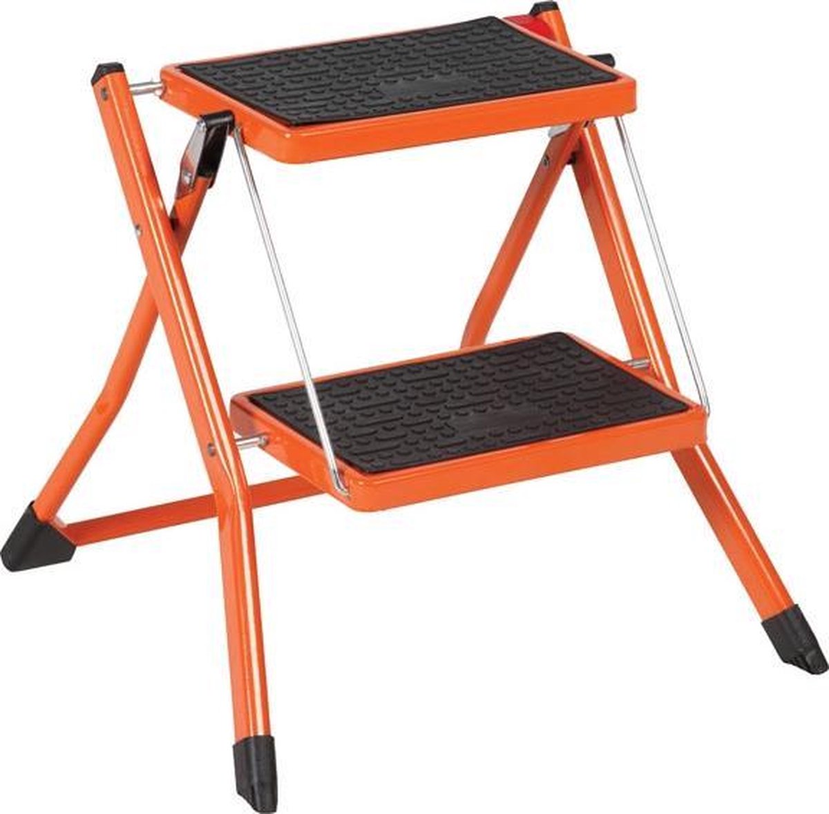 Huishoudtrap opstapje Handy oranje 2 treden
