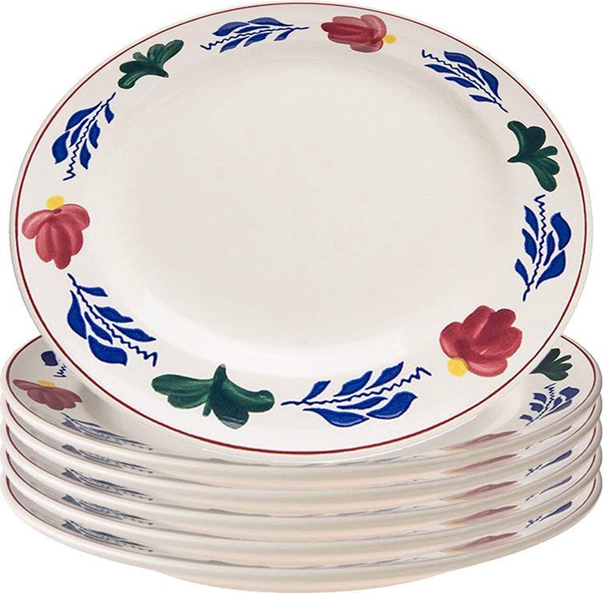 Boerenbont Gebaksbord diameter 17.5cm