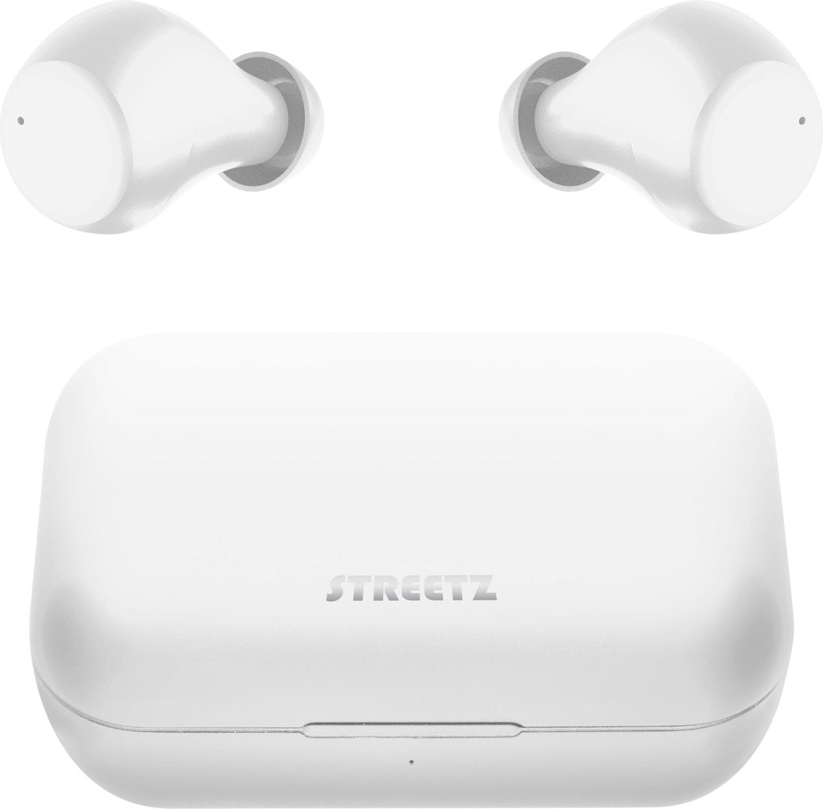 STREETZ TWS-111 Draadloze in-ear oordopjes - Met oplaadcase - Wit