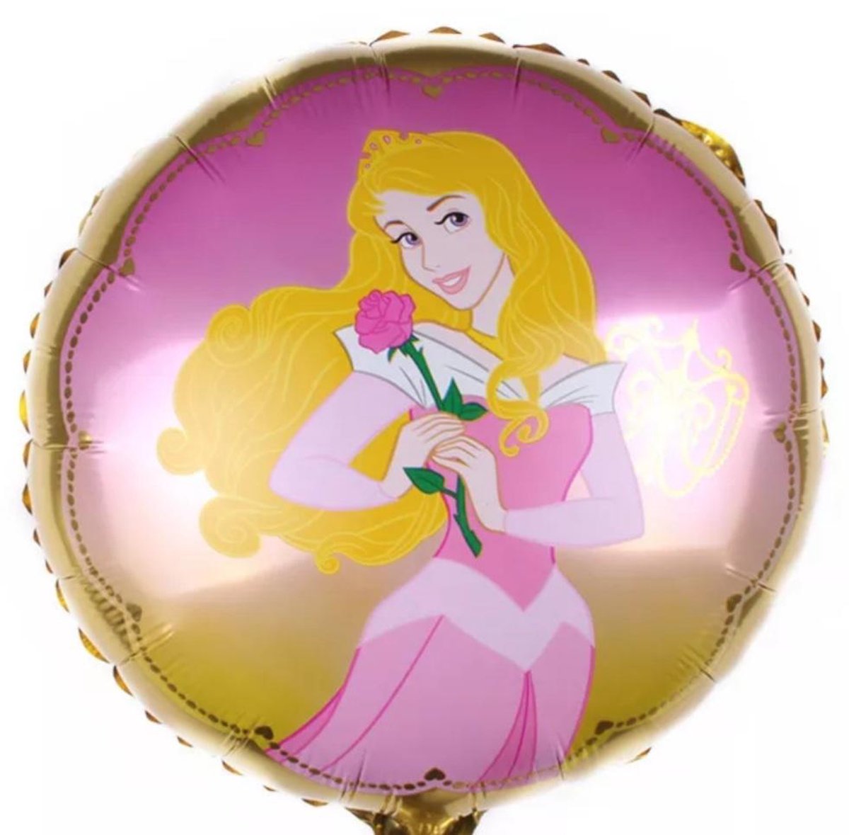 DOORNROOSJE-PRINSES-18-INCH-FOLIE-BALLON