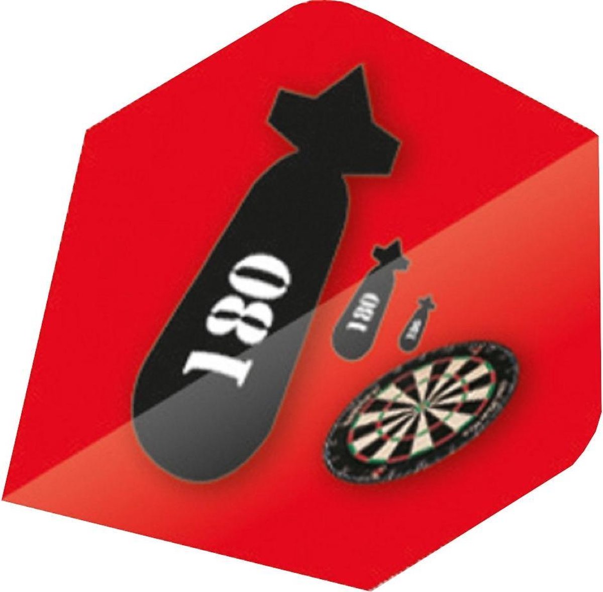 Unicorn Maestro 100 Flights Plus Triple 20 Rood