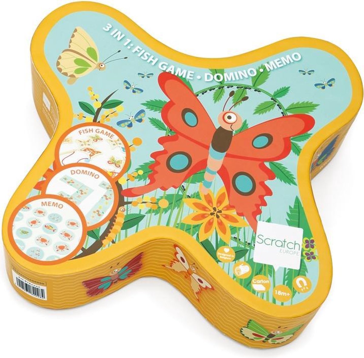 Scratch 3 in 1 Vlinderspel