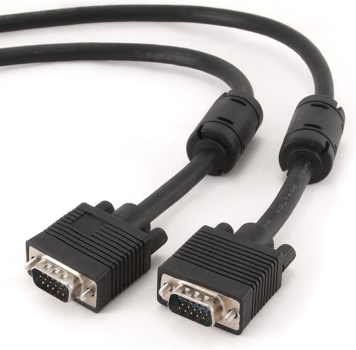 Standard Premium VGA monitor kabel / zwart - 10 meter