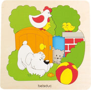 Beleduc Tuin Ontdekkings Puzzel 17500