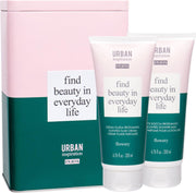 Urban Inspiration Flowery Set Shower Milk 200 Ml + Body Cream 200 Ml + Tin Can