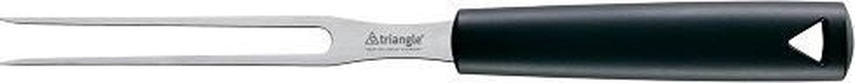 Triangle Vleesvork 10 cm en 2 cm breed met handig ophangsysteem 72 Spirit RVS 25