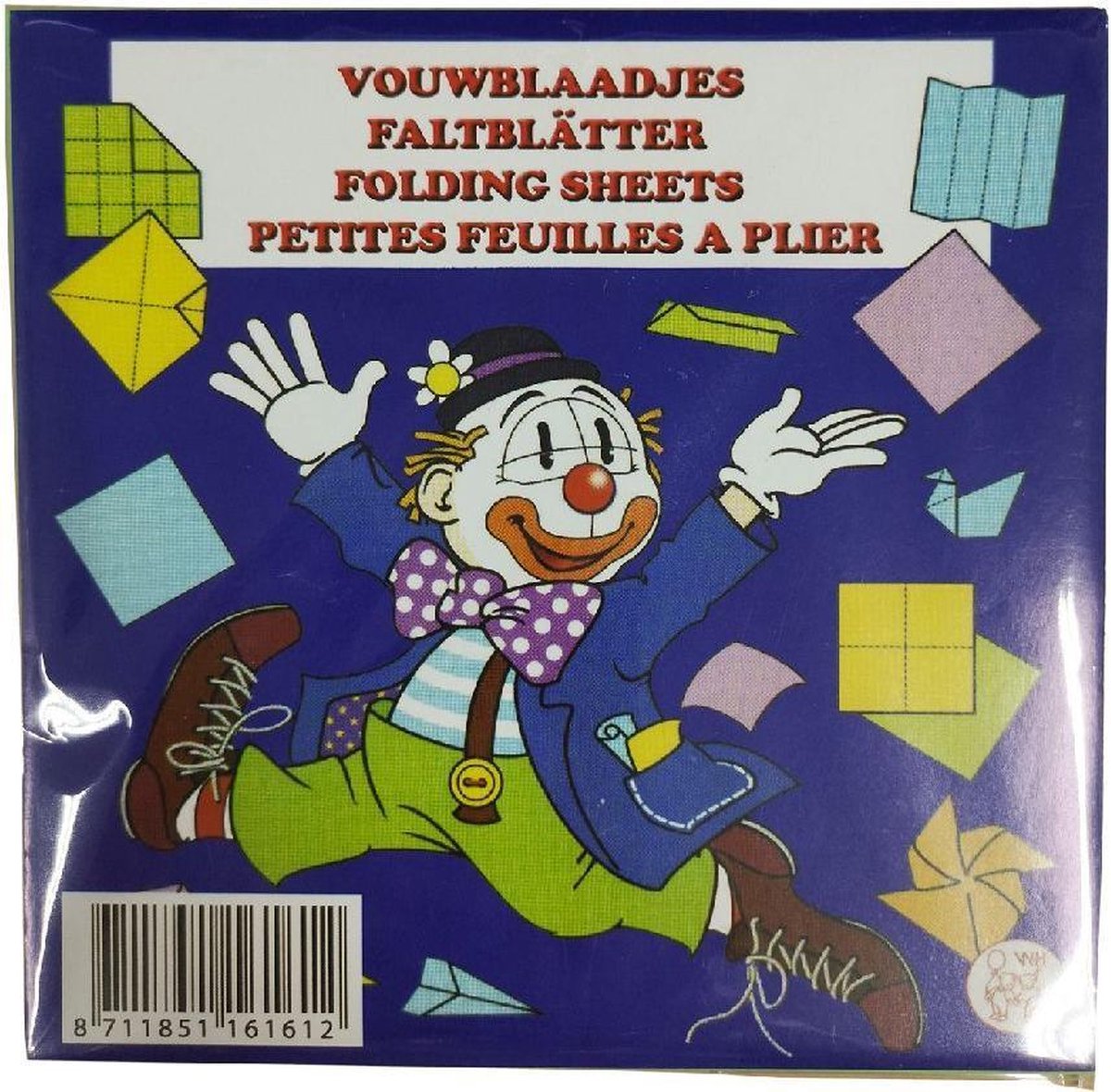 Felgekleurde Vouwblaadjes