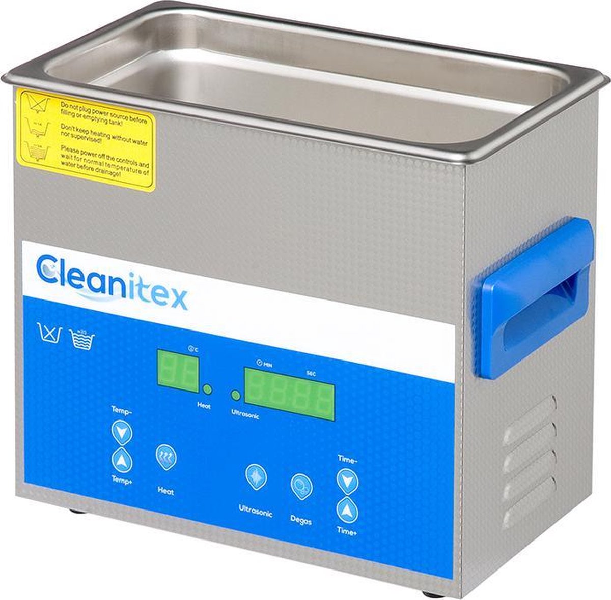 Cleanitex CXD3 - 3 liter | Professionele ultrasoon reiniger met een krachtige reiniging (Ultrasoonbad