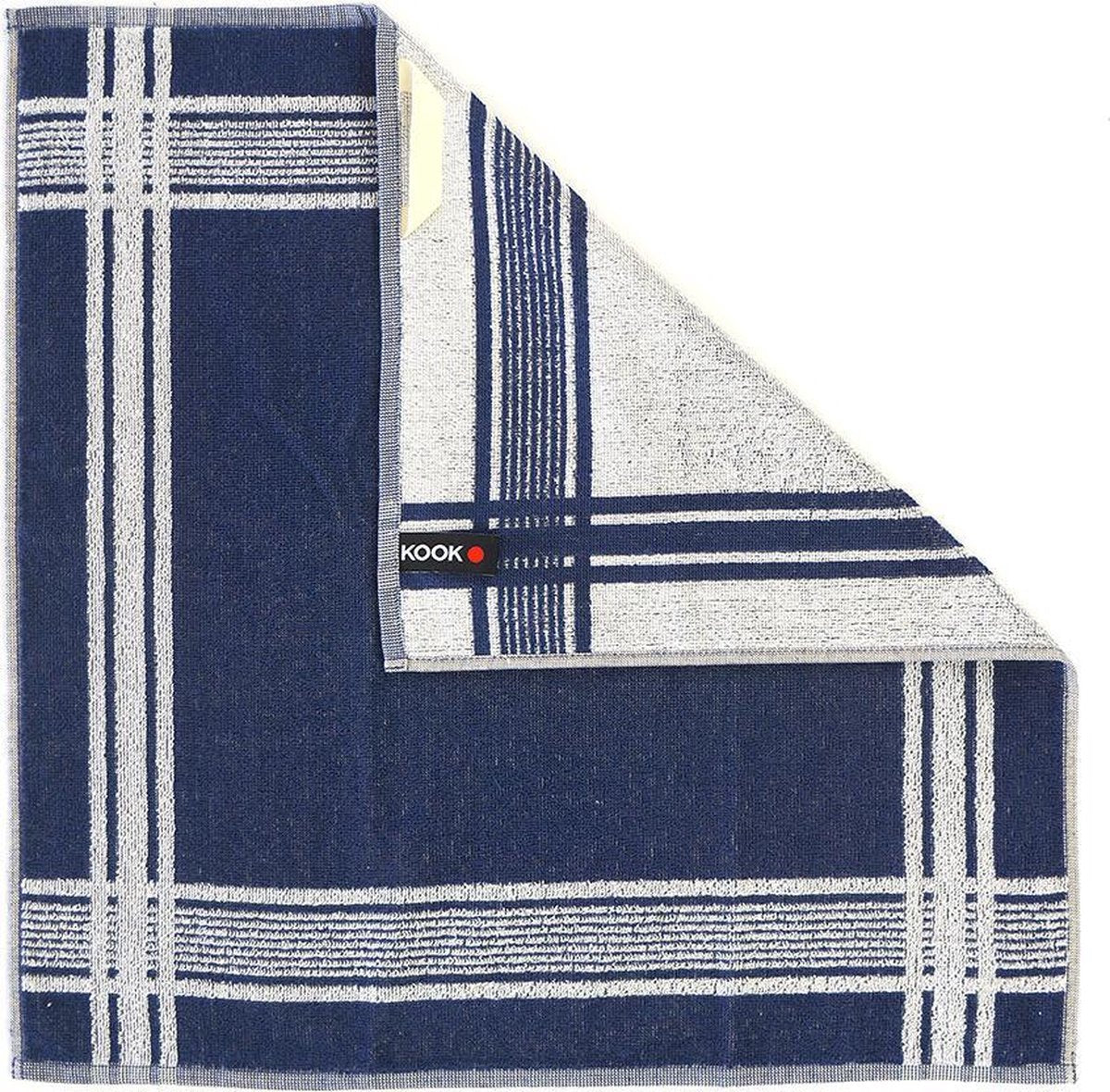 KOOK Keukendoek - Blauw