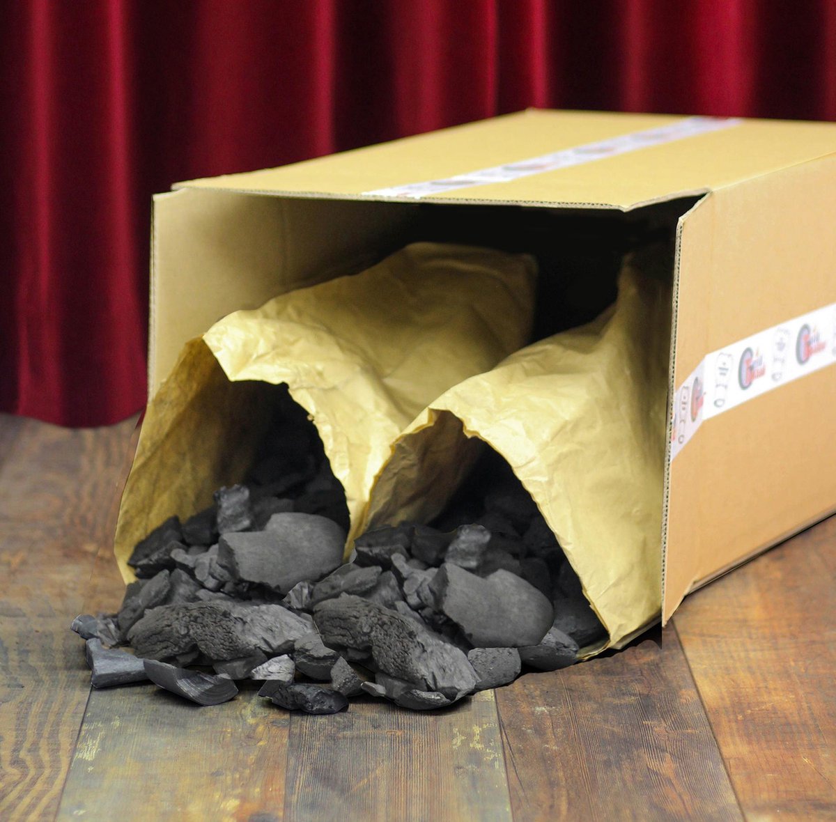 THM Houtskool Voordeeldoos 18kg