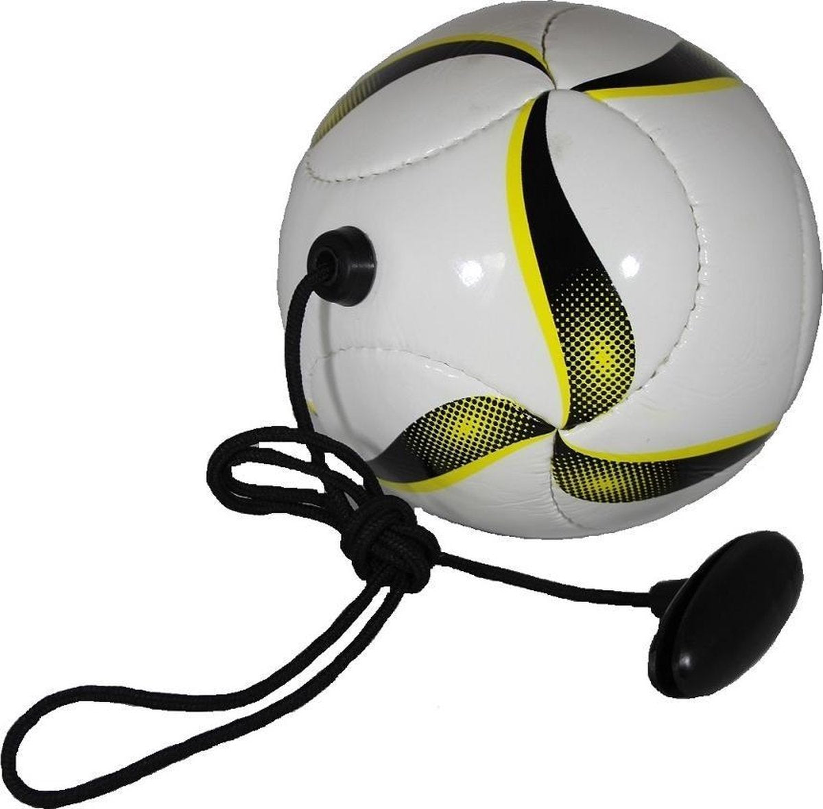 Techniekbal maat 2 - mini trainingsbal met koord en handgreep - mini bal voor thuis