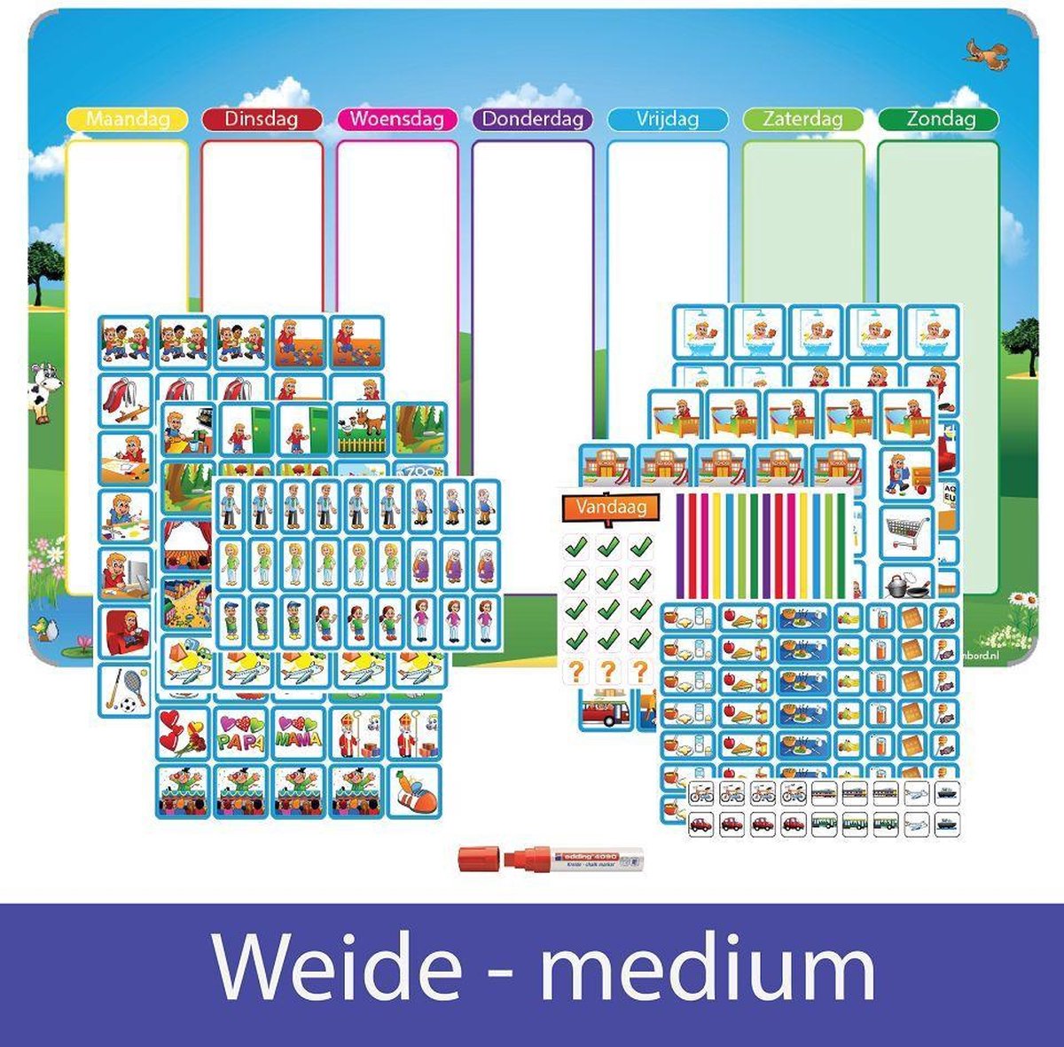 Planpakket Weide medium - jongen