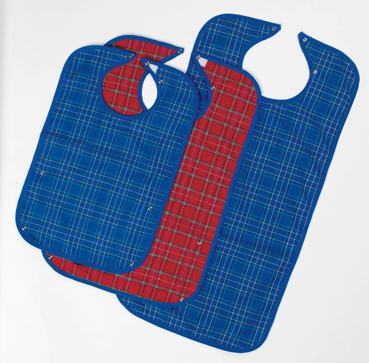Slab geruit Economy L - Rood 88 x 47 cm
