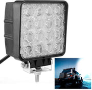 48W Bridgelux 4000lm 16 LED Wit Licht Floodlight Engineering Lamp / Waterdichte IP67 SUV's Light