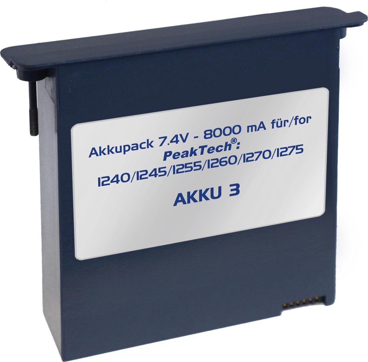 PeakTech AKKU 3 Lithium-Polymer Batteries