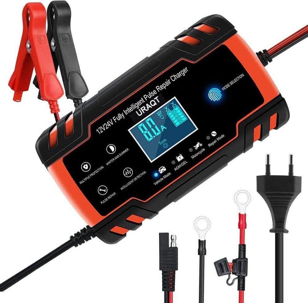 URAQT Oplader autoaccu