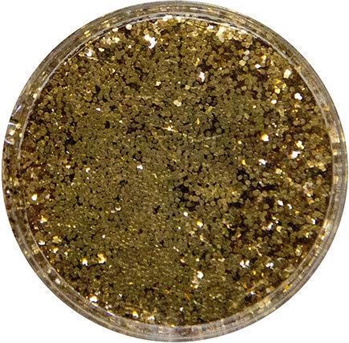 Goudkleurig glitter poeder - Schmink