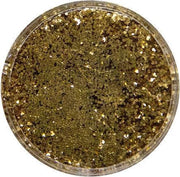 Goudkleurig glitter poeder - Schmink