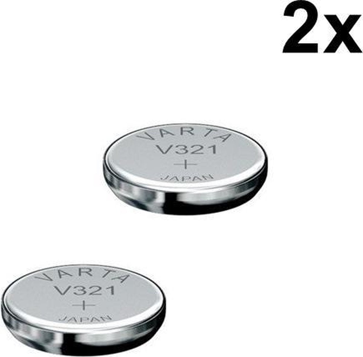 2 Stuks - Varta Electronics V321 616SW horlogebatterij 13mAh 1.55V