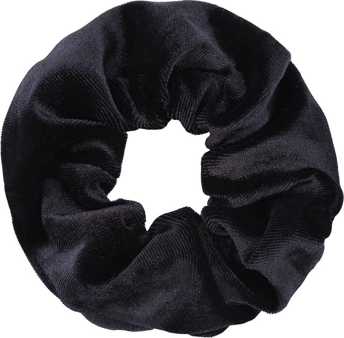Damesdingetjes - Scrunchie - Haarwokkel - Zwart - Haarelastiek - Ook te gebruiken als armbandje - Back to the 90's!
