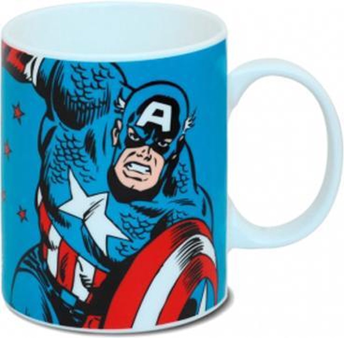 Captain America Keramieken MOK Marvel Logoshirt