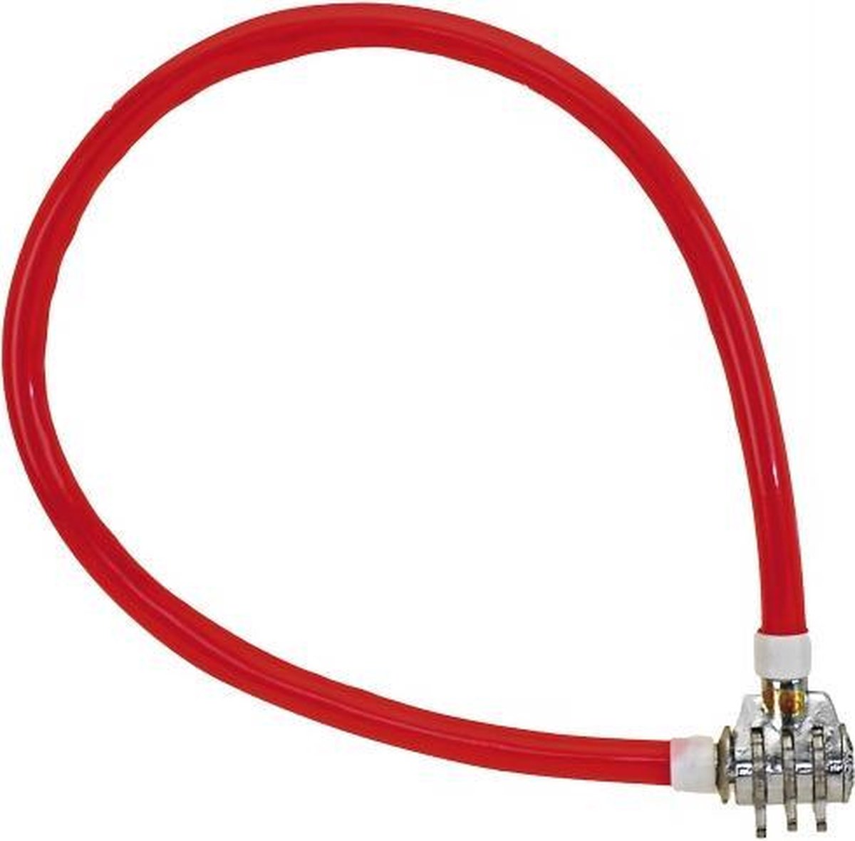 M-Wave Combinatie - Kabeslot - 503 mm - Rood