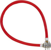 M-Wave Combinatie - Kabeslot - 503 mm - Rood