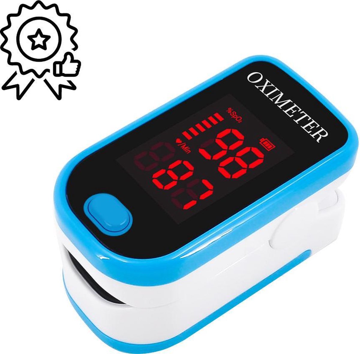Saturatiemeter - oximeter - zuurstof meten in uw bloed - betrouwbare data - snel resultaat