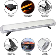 LED Zwaailicht Balk Oranje 1200mm
