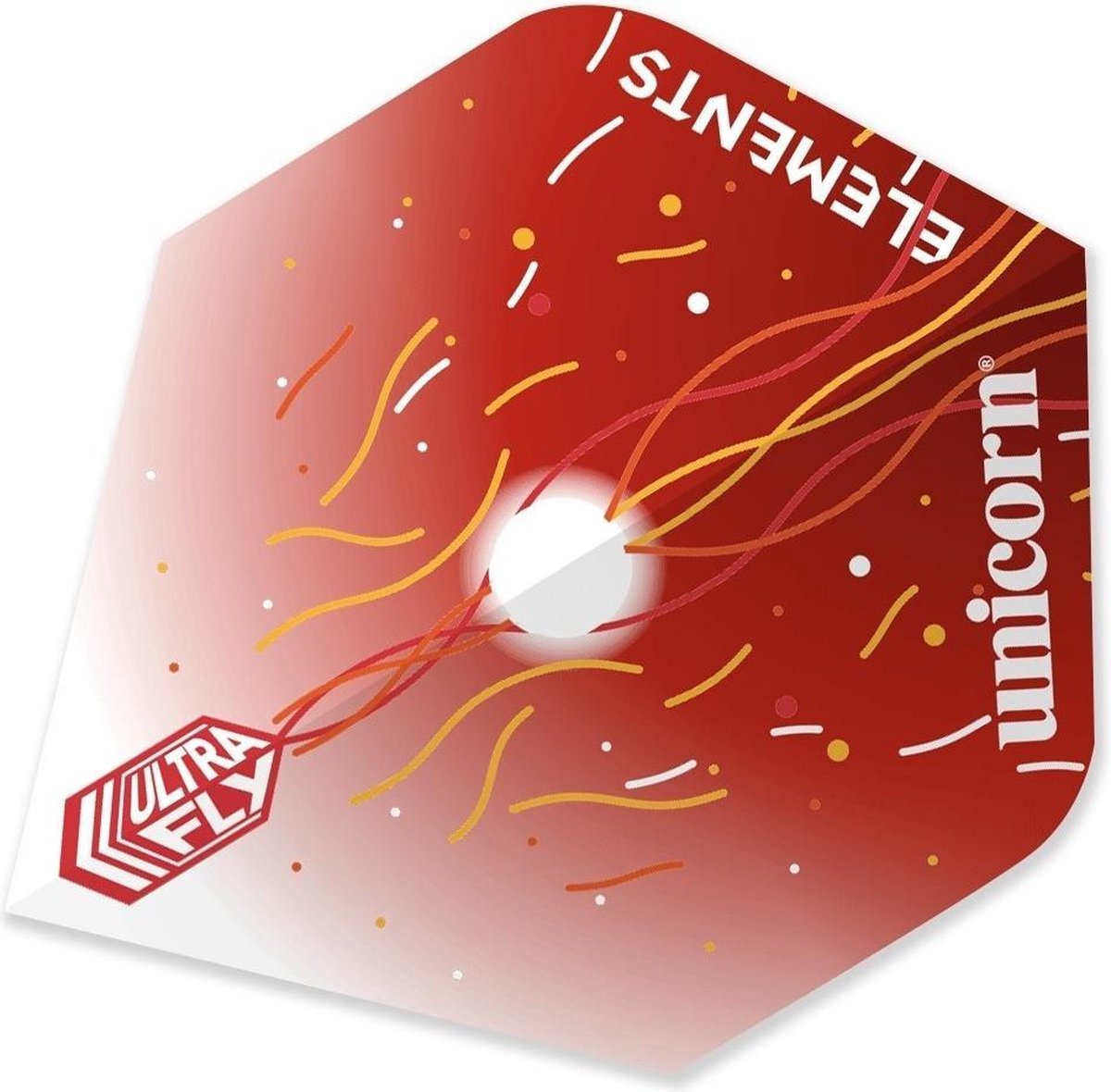 Unicorn Ultrafly Flights 100 Micron Elements Firestorm Plus Rood