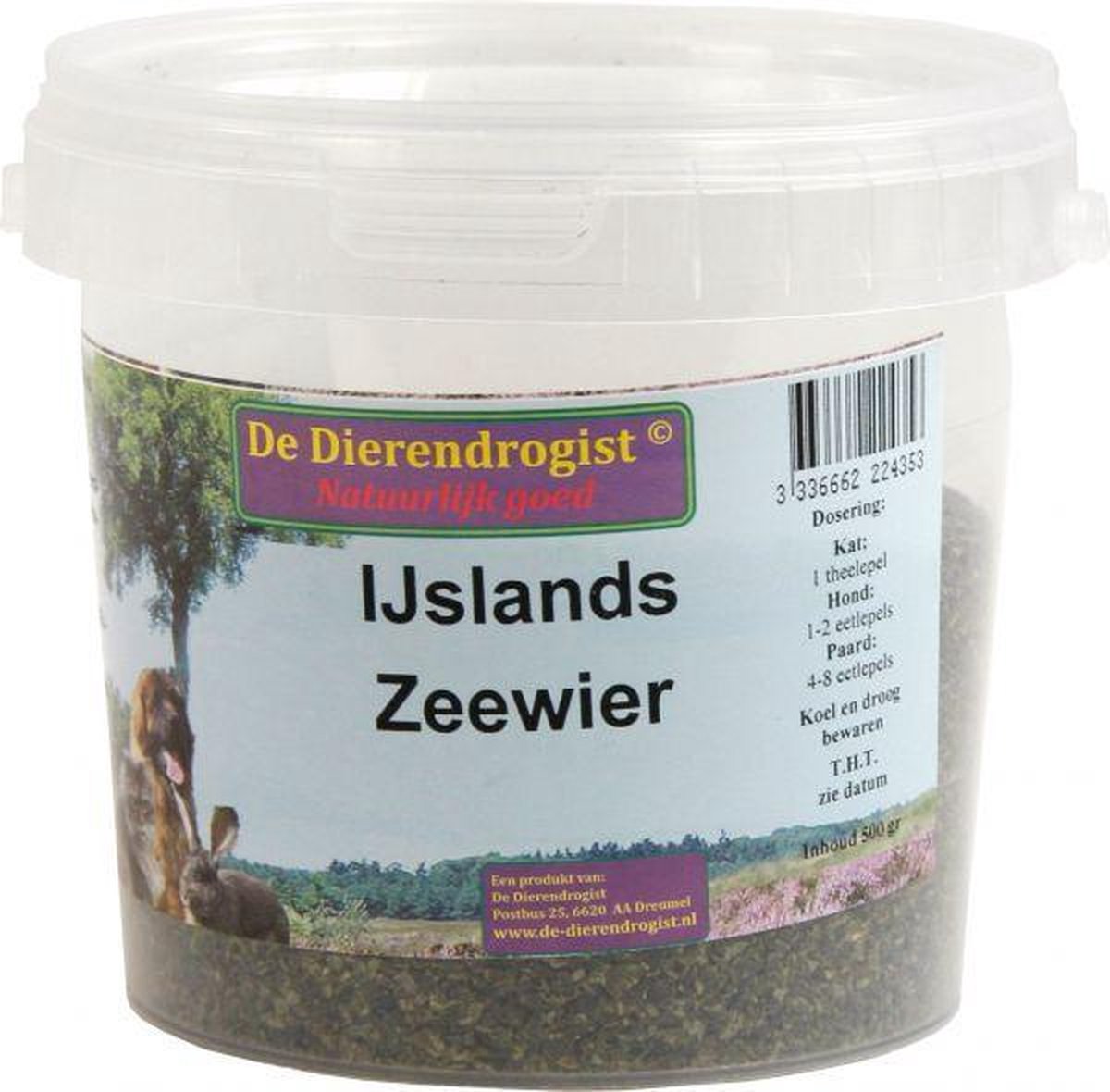 Dierendrogist IJslands Zeewier - 2.5 kg