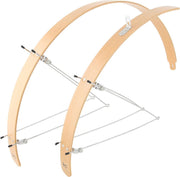 Contec Spatbordset "Flat Fender" - Woody