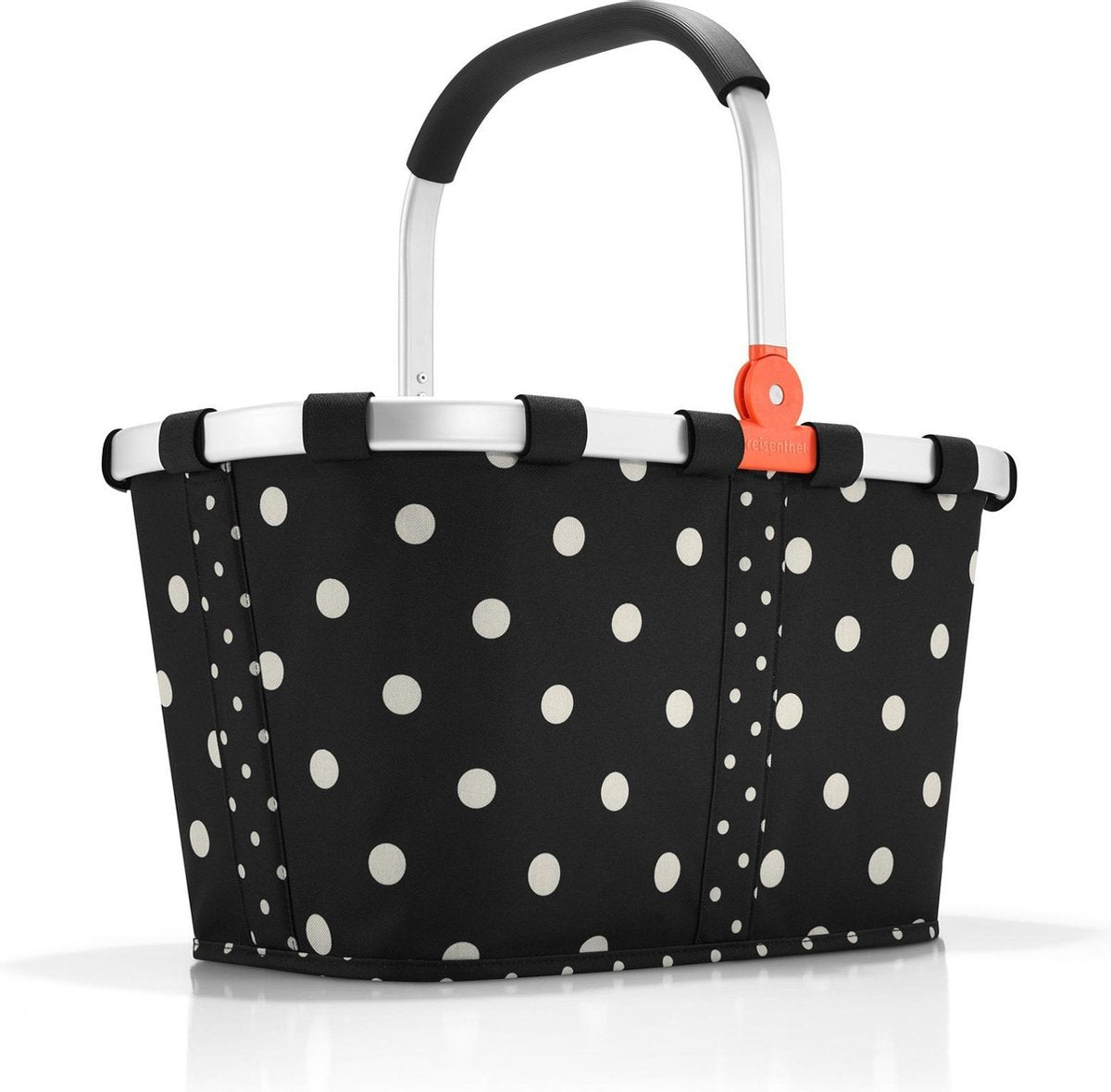 Reisenthel Carrybag Boodschappenmand - 22L - Mixed Dots Zwart