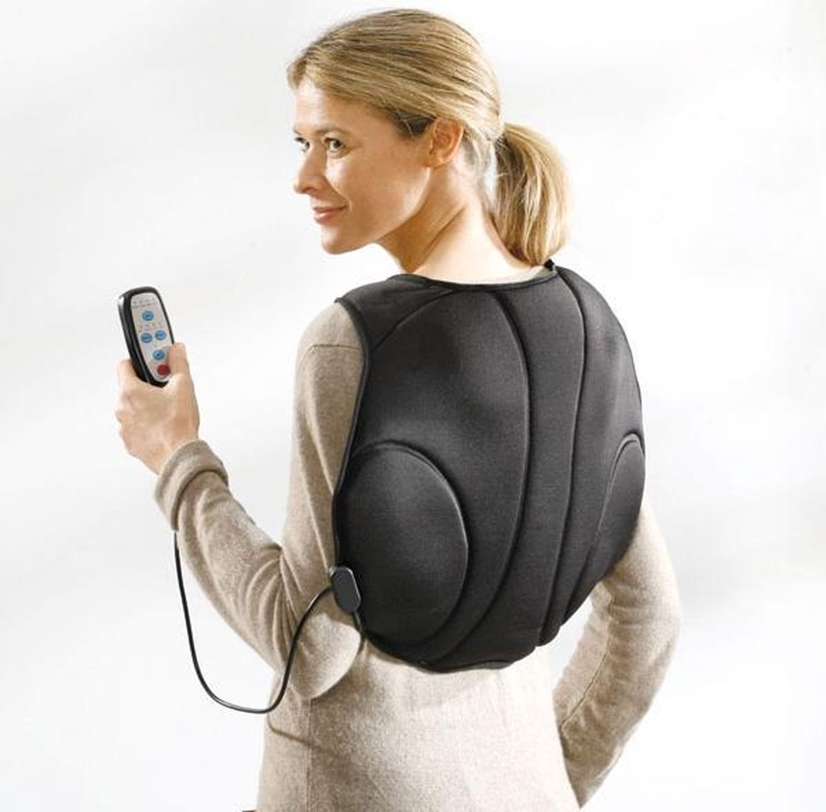 ComfortTrends Massageapparaat Mat Verwarmend - Voor: schouders