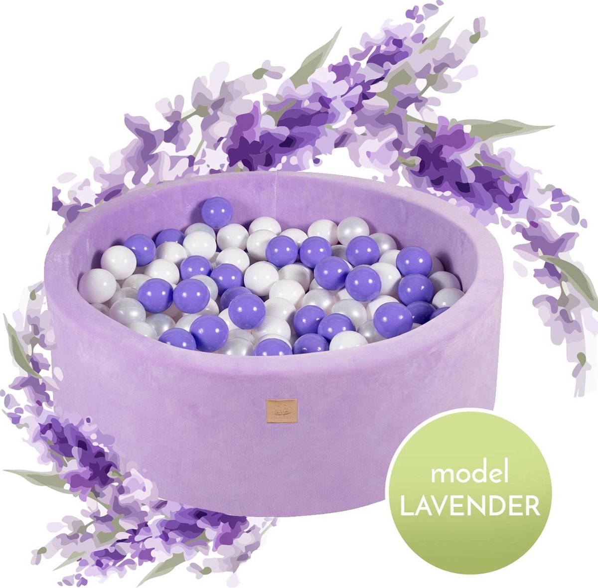 Ballenbak Set met 250 ballen - Lavendel set