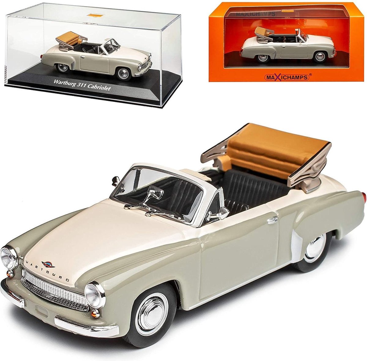 Wartburg 311 Cabriolet 1958 - 1:43 - MaXichamps