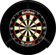 Mission Torus 270 Led Dartbord Verlichting + Rubberen Surround Zwart + Dual Core