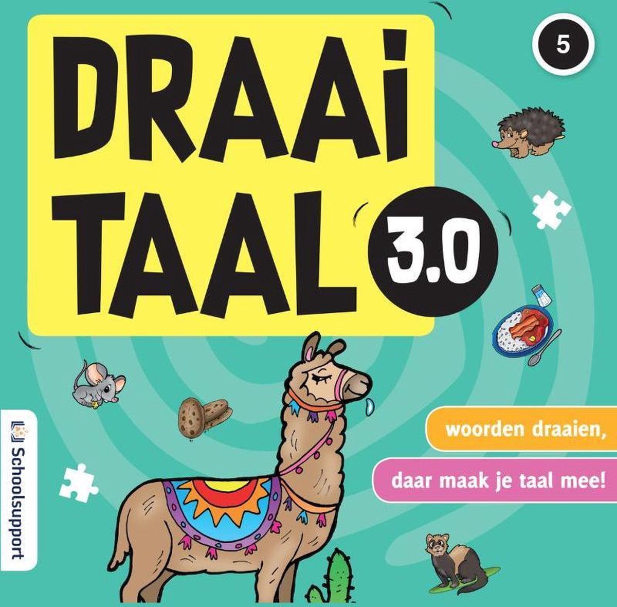 Draaitaal  -   Draaitaal 3.0 groep 5 (set van 4 spellen)